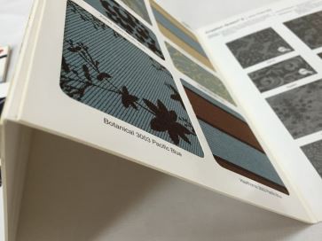 Sendvič boje blok Swatch kartice